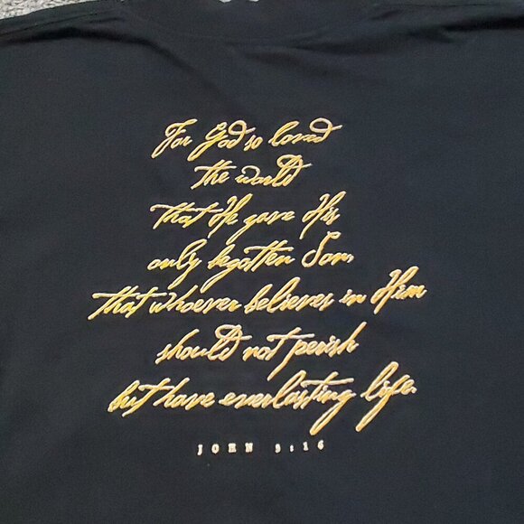 Vintage Public Display of Affection Jesus Bible Verse God t-shirt - Size XXL - Picture 8 of 8